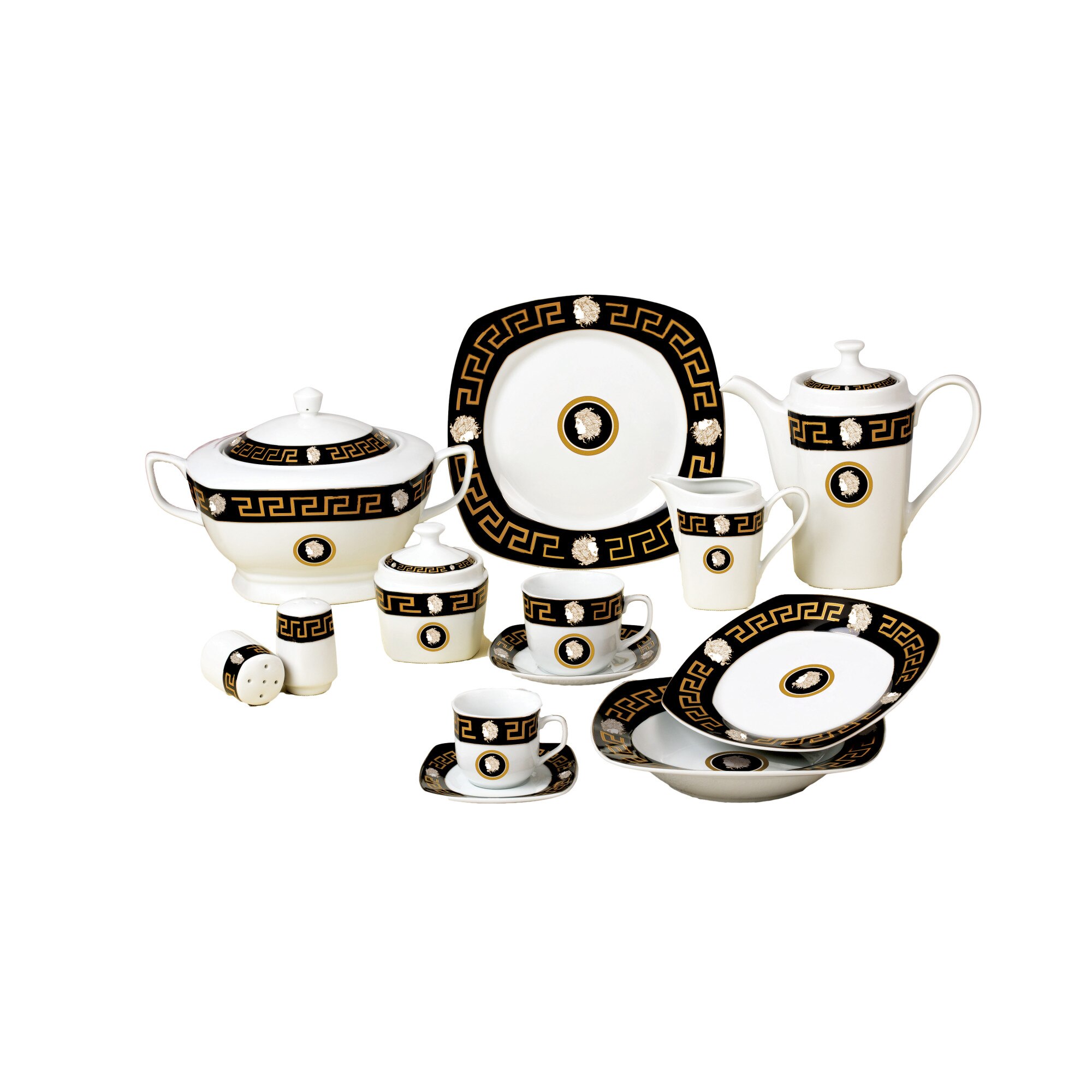 Serviciu de masa Vittorio Sabatini- Dolce Vita, 57 piese, 6 persoane, VS-9003