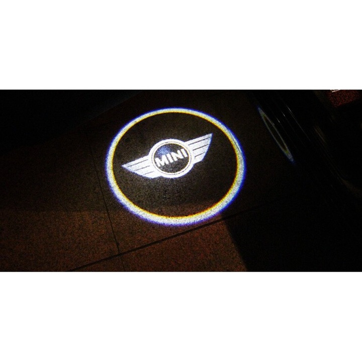 Mini ajtó kilépőfény / projektor LED -es