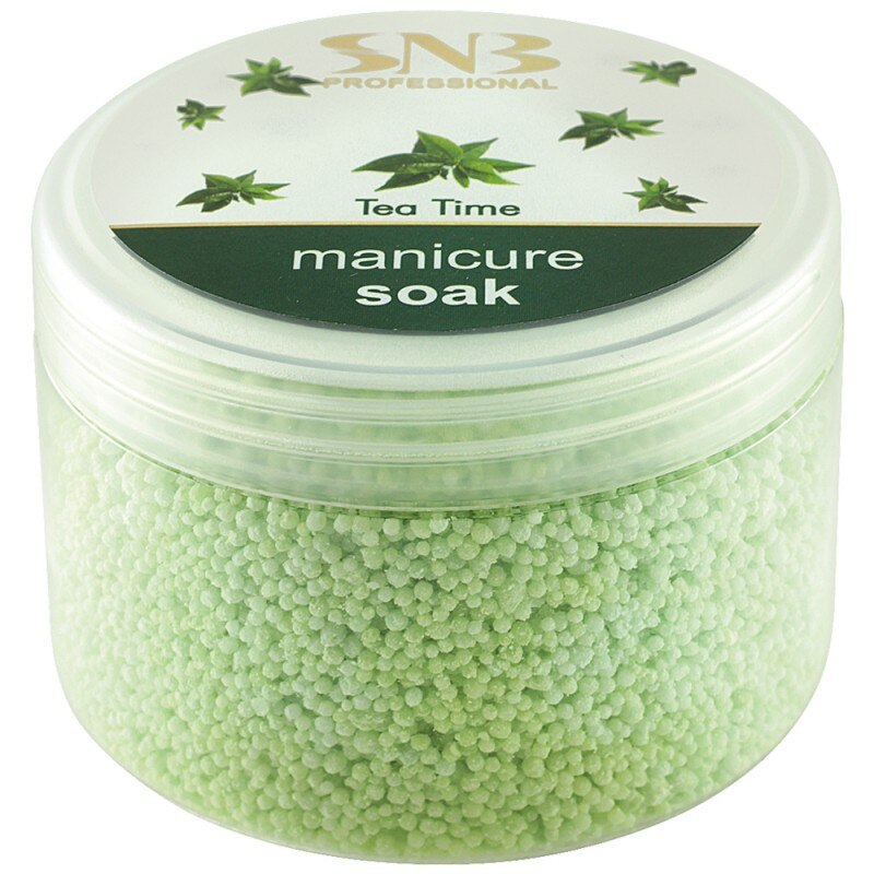 SNB Granule concentrate pentru manichiura Tea Time 350 g