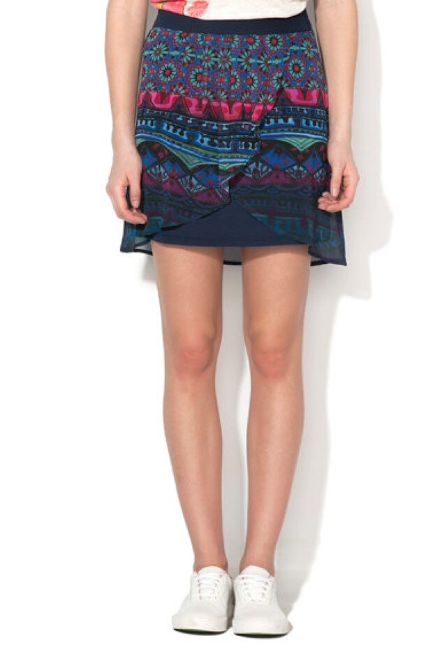 Fusta Desigual 72F2EF0, Bleumarin, 38