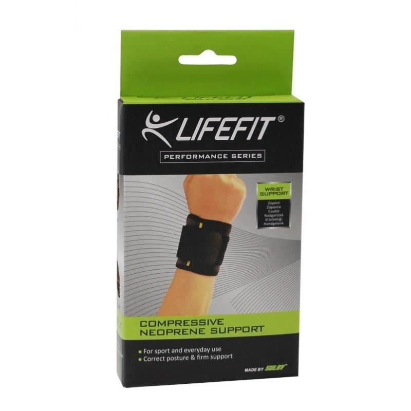Suport incheietura Strap neopren Lifefit, negru