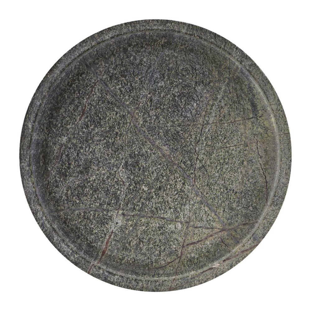 Tava Servire Din Marmura House Doctor 30 cm Verde
