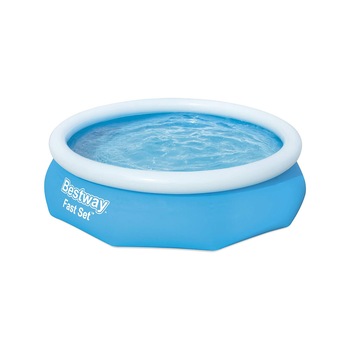 Piscina Bestway FastSet gonflabila, pereti laterali TriTech, supapa de scurgere, configurare rapida, 305 x 76 cm Piscina Bestway FastSet gonflabila, pereti laterali TriTech, supapa de scurgere, configurare rapida, 305 x 76 cm
