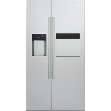 Side by side Beko GN162431ZX, 544 l, Clasa A++, NeoFrost™ dual cooling, H 179 cm, Inox antiamprenta