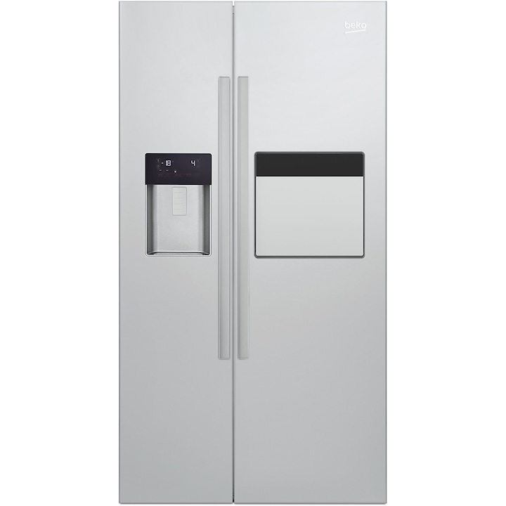 Хладилник Side by side Beko GN162431ZX, 544 л, Клас A++, NeoFrost™ dual cooling, H 179 см, Inox с покритие против отпечатъци