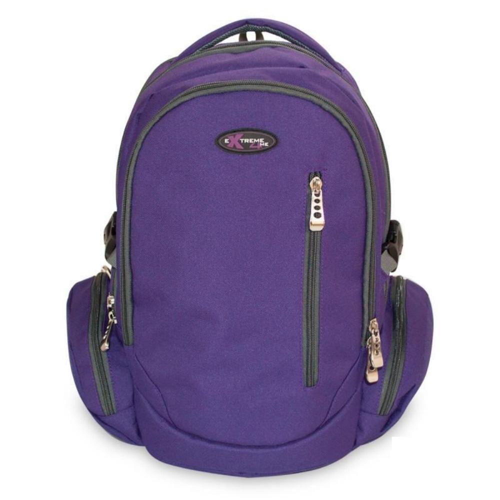 Rucsac scolar ergonomic 3 compartimente, Extreme 4 Me mov