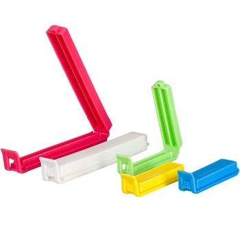 Set 20 cleme pentru pungi alimentare, multicolore Set 20 cleme pentru pungi alimentare, multicolore