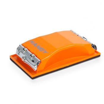 Suport de mana pentru slefuire cu abraziv Handy 11189C, 165 x 88 mm dimensiune, plastic Suport de mana pentru slefuire cu abraziv Handy 11189C, 165 x 88 mm dimensiune, plastic