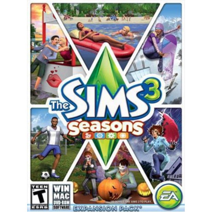 Joc The Sims 3 - Seasons Origin Key Global PC (Cod Activare Instant)