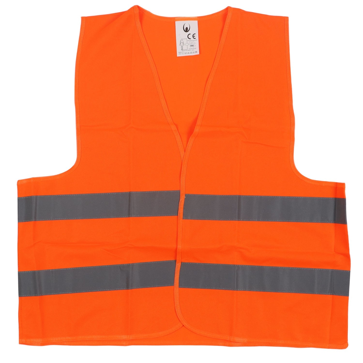 Vesta reflectorizanta, portocaliu fluo, marime XL