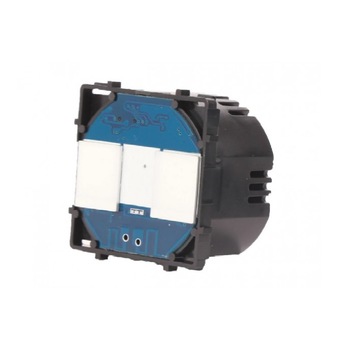 Modul intrerupator dublu cu variator de tensiune cu touch si senzor telecomanda Modul intrerupator dublu cu variator de tensiune cu touch si senzor telecomanda