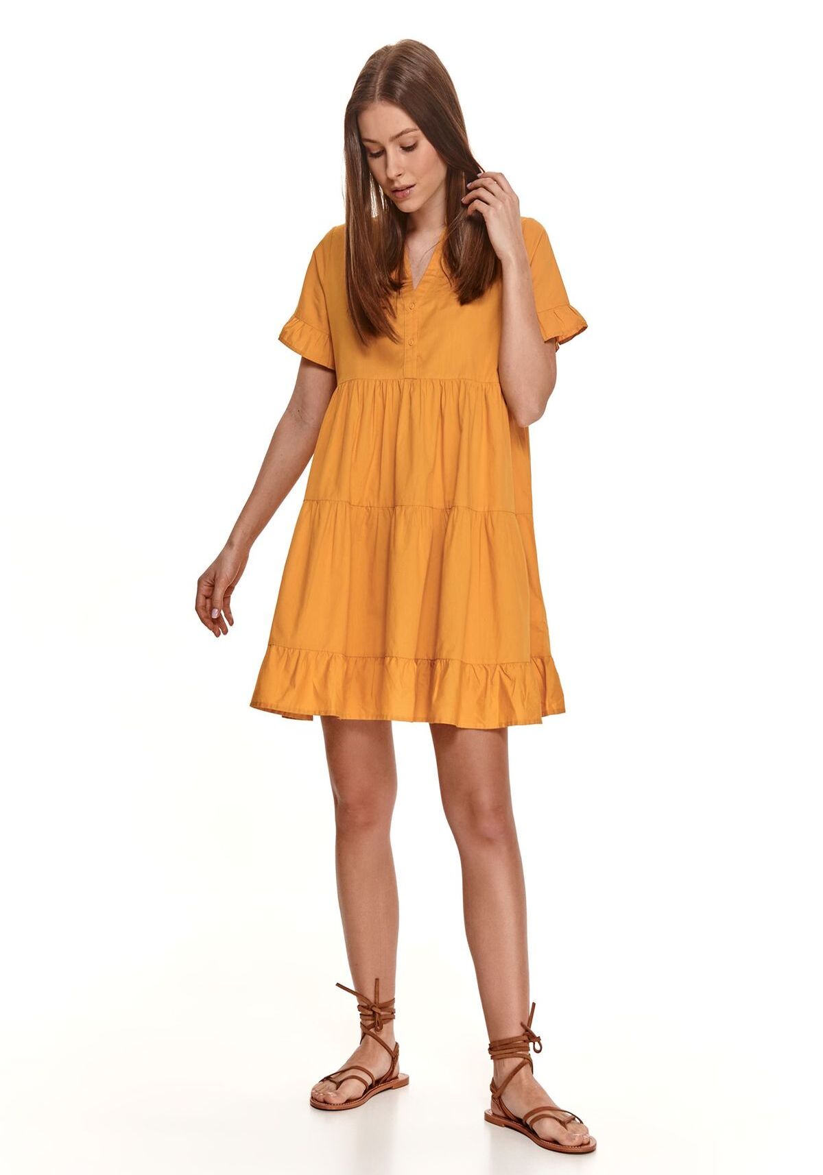 Rochie pentru femei, TOP SECRET, SSU3590, Galben