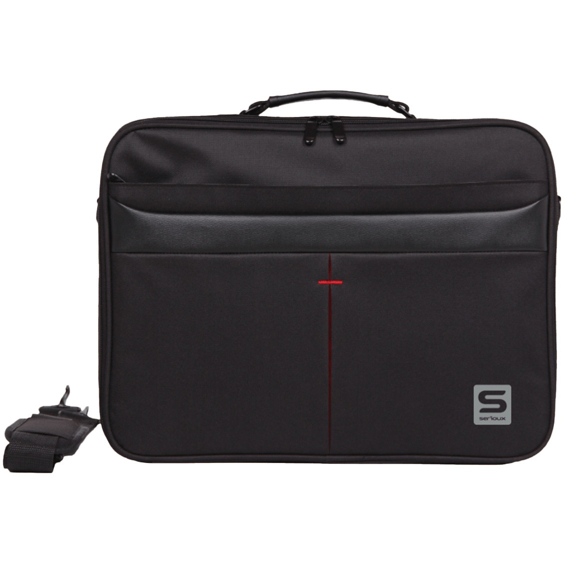 Geanta laptop Serioux 8444, 15.6″, Negru