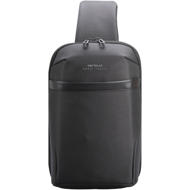 Чанта за лаптоп Serioux Smart Travel ST9611, 7.9", Black