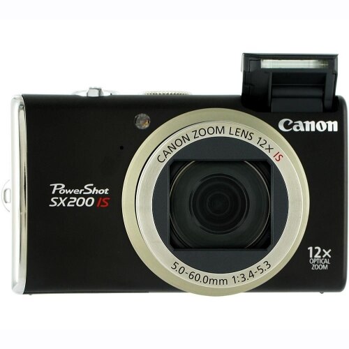 Aparat foto digital Canon PowerShot SX200 IS black - eMAG.ro