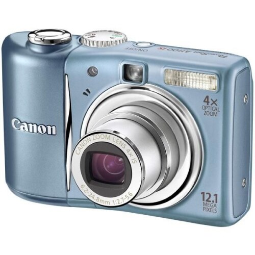 Aparat foto digital Canon PowerShot A1100 IS blue - eMAG.ro