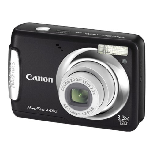 Aparat foto digital Canon PowerShot A480 black - eMAG.ro