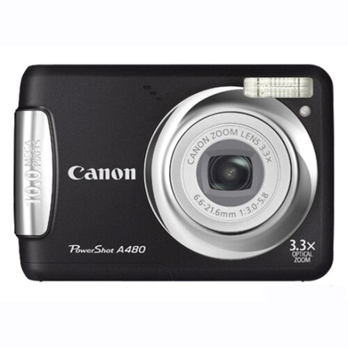 Aparat foto digital Canon PowerShot A480 black - eMAG.ro