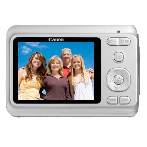Canon PowerShot A480 シルバー Aparat foto digital Canon PowerShot A480 silver - eMAG.ro