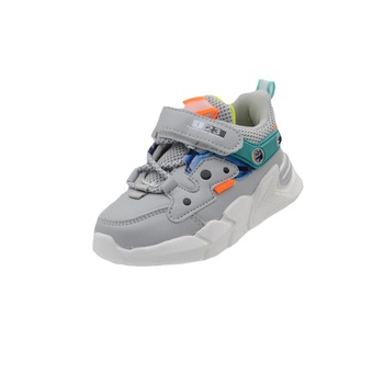Pantofi sport pentru baieti Bessky B-715-5A-22, Gri 50973 Pantofi sport pentru baieti Bessky B-715-5A-22, Gri 50973