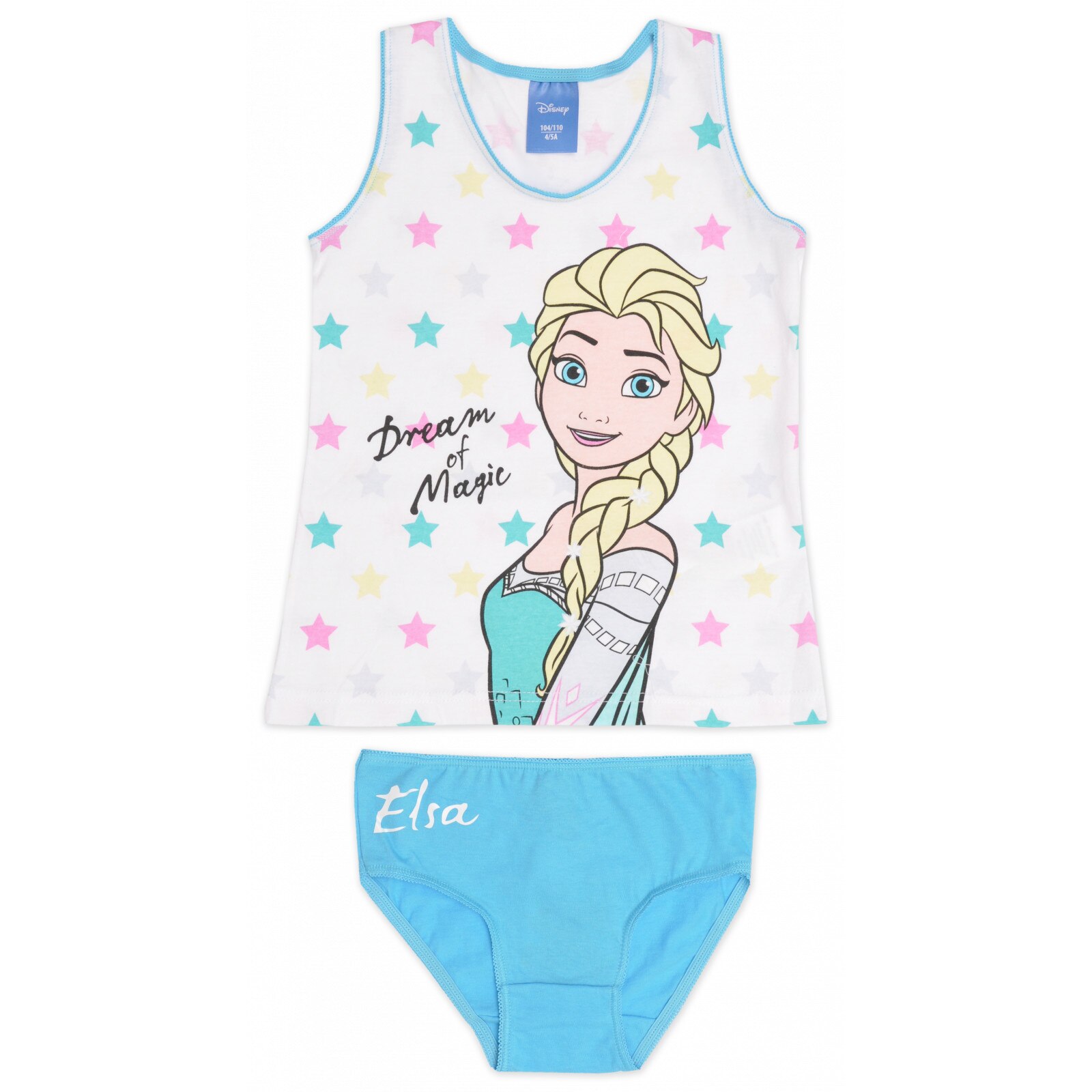 Set 2 piese, Frozen Dream of Magic, Alb/Bleu