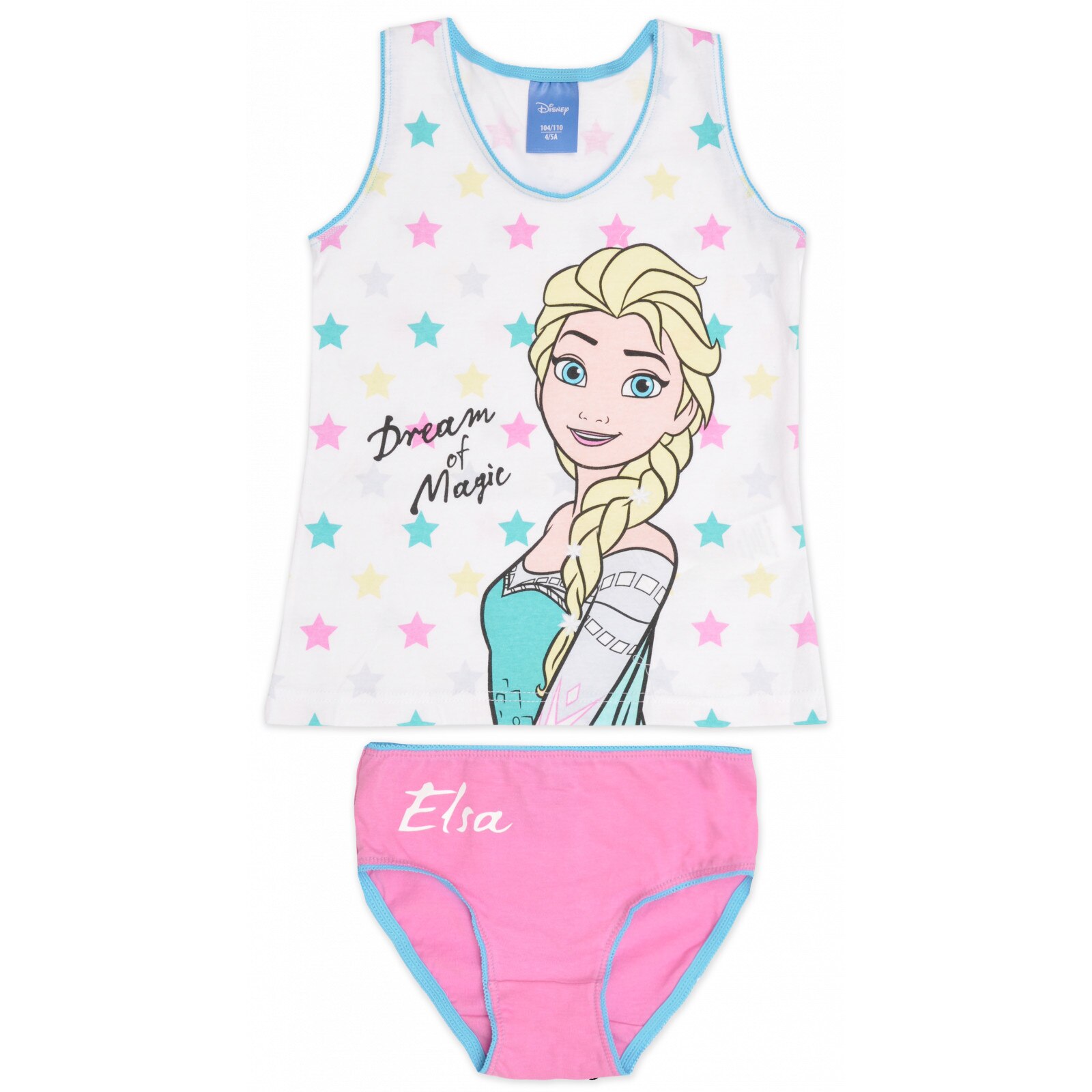 Set 2 piese, Frozen Dream of Magic, Alb/Roz