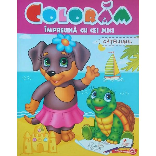 Coloram impreuna cu cei mici. Catelusul