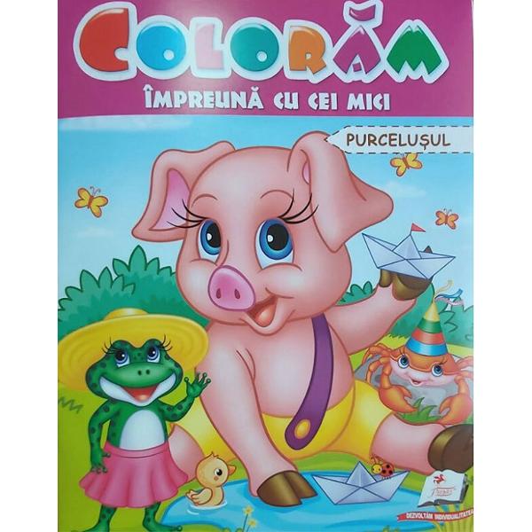 Coloram impreuna cu cei mici. Purcelusul