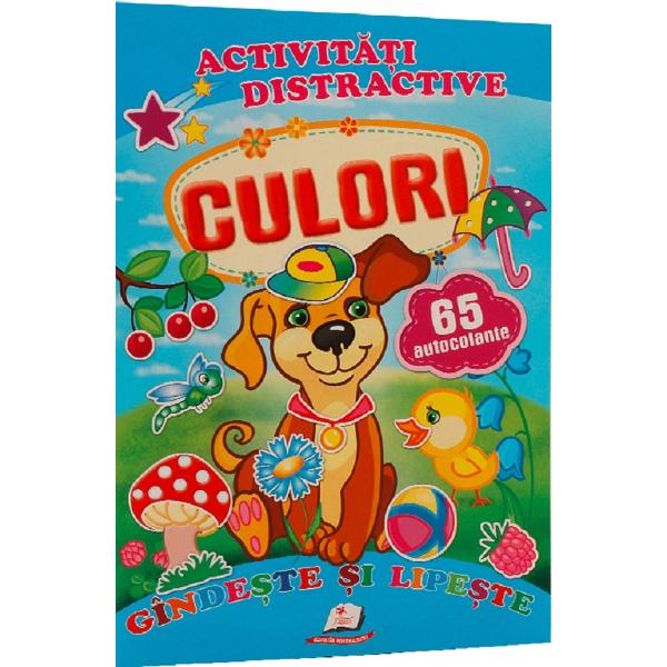 Activitati distractive: Culori. 65 autocolante