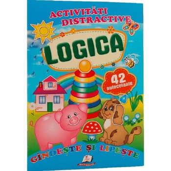 Activitati distractive: Logica. 42 autocolante Activitati distractive: Logica. 42 autocolante