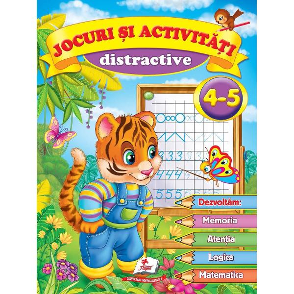 Jocuri si activitati distractive 4-5 ani