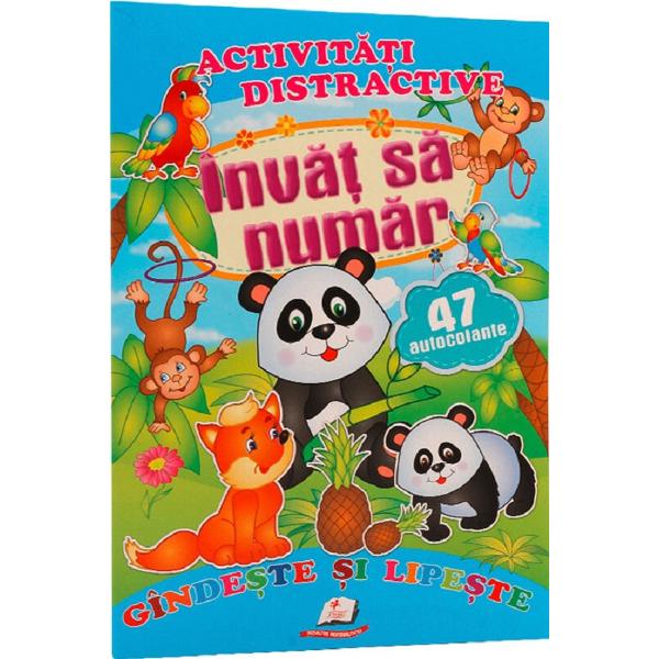 Activitati distractive: Invat sa numar. 47 autocolante