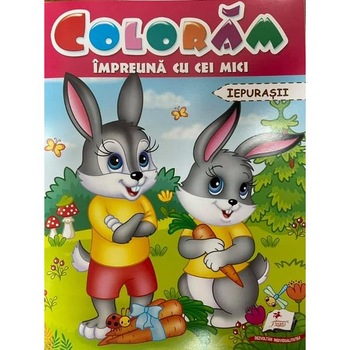 Coloram impreuna cu cei mici. Iepurasii Coloram impreuna cu cei mici. Iepurasii