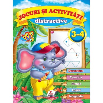 Jocuri si activitati distractive 3-4 ani Jocuri si activitati distractive 3-4 ani