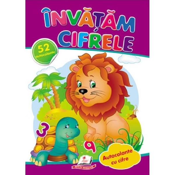 Invatam cifrele. 52 autocolante