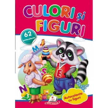 Culori si figuri. 62 autocolante Culori si figuri. 62 autocolante