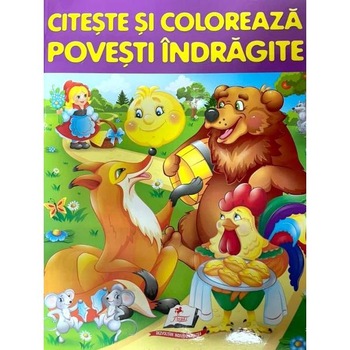 Citeste si coloreaza povesti indragite Citeste si coloreaza povesti indragite