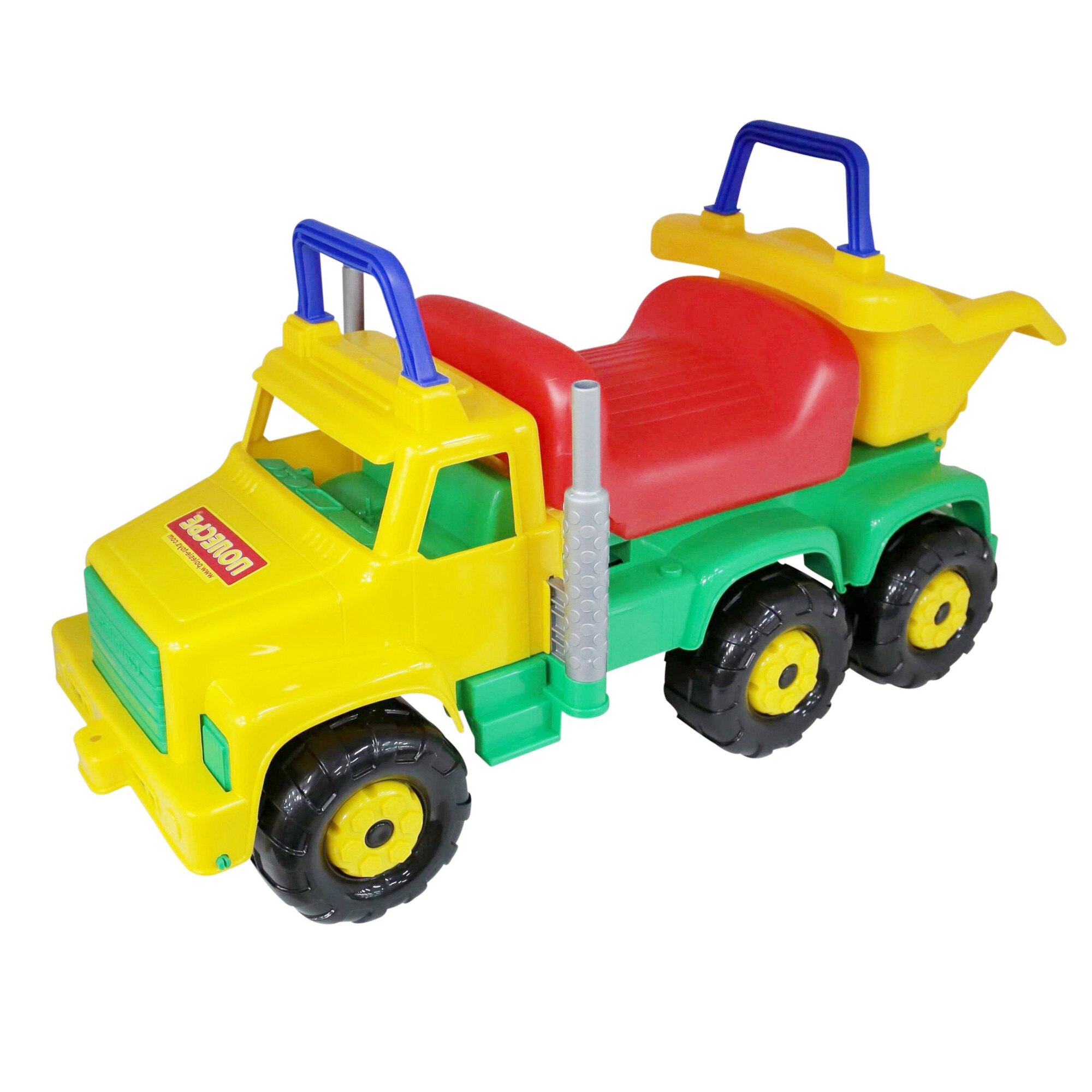 Ride-on camion Supergigant verde, Cavallino