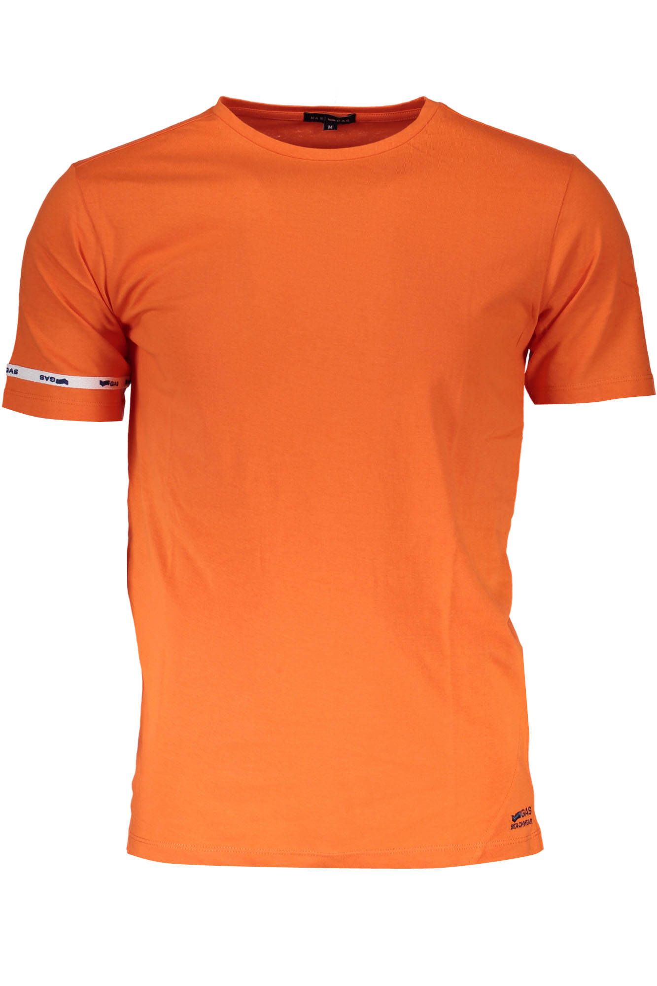 Tricou barbat, GAS, logo maneca, portocaliu, Portocaliu