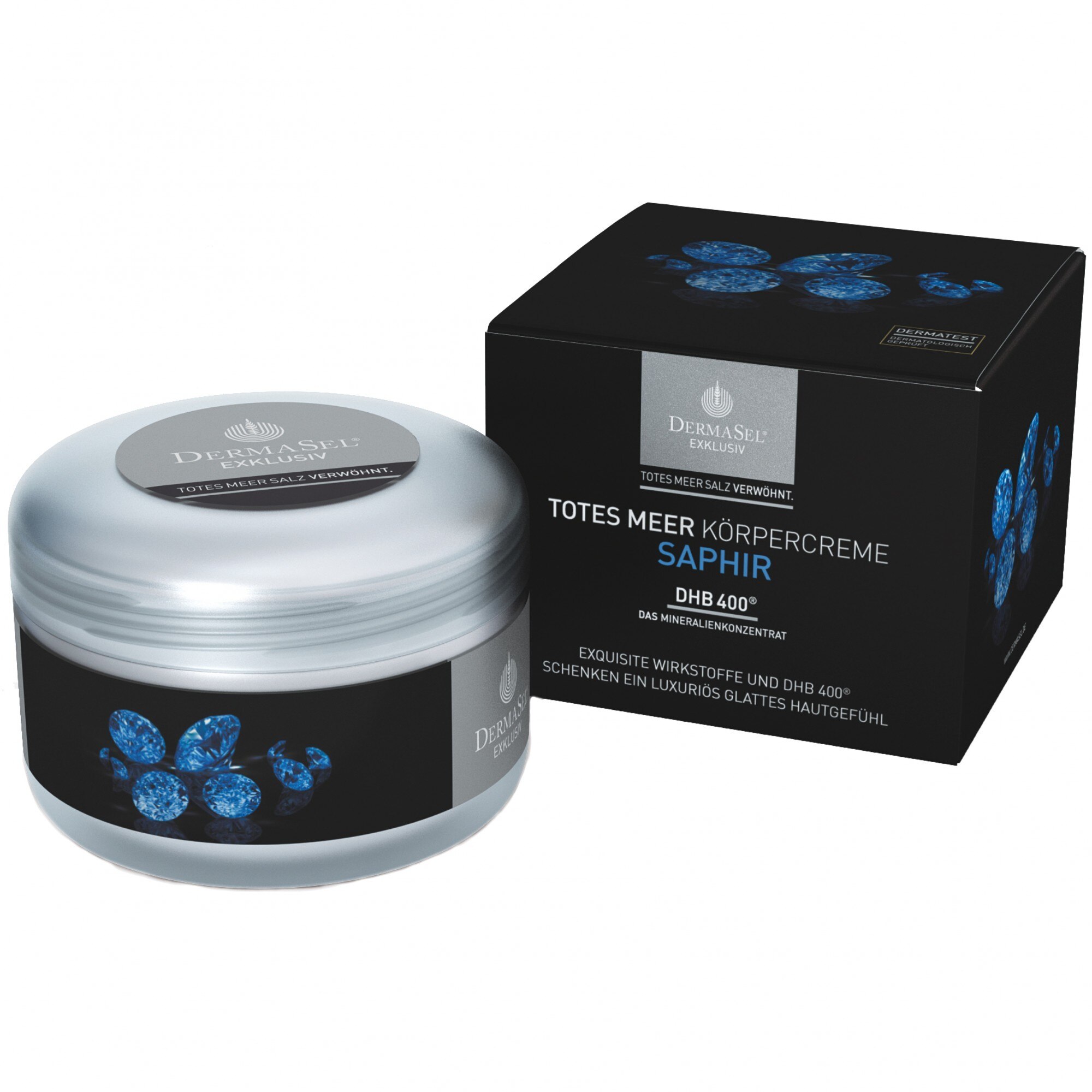 Crema de corp Dermasel cu safir, 250 ml