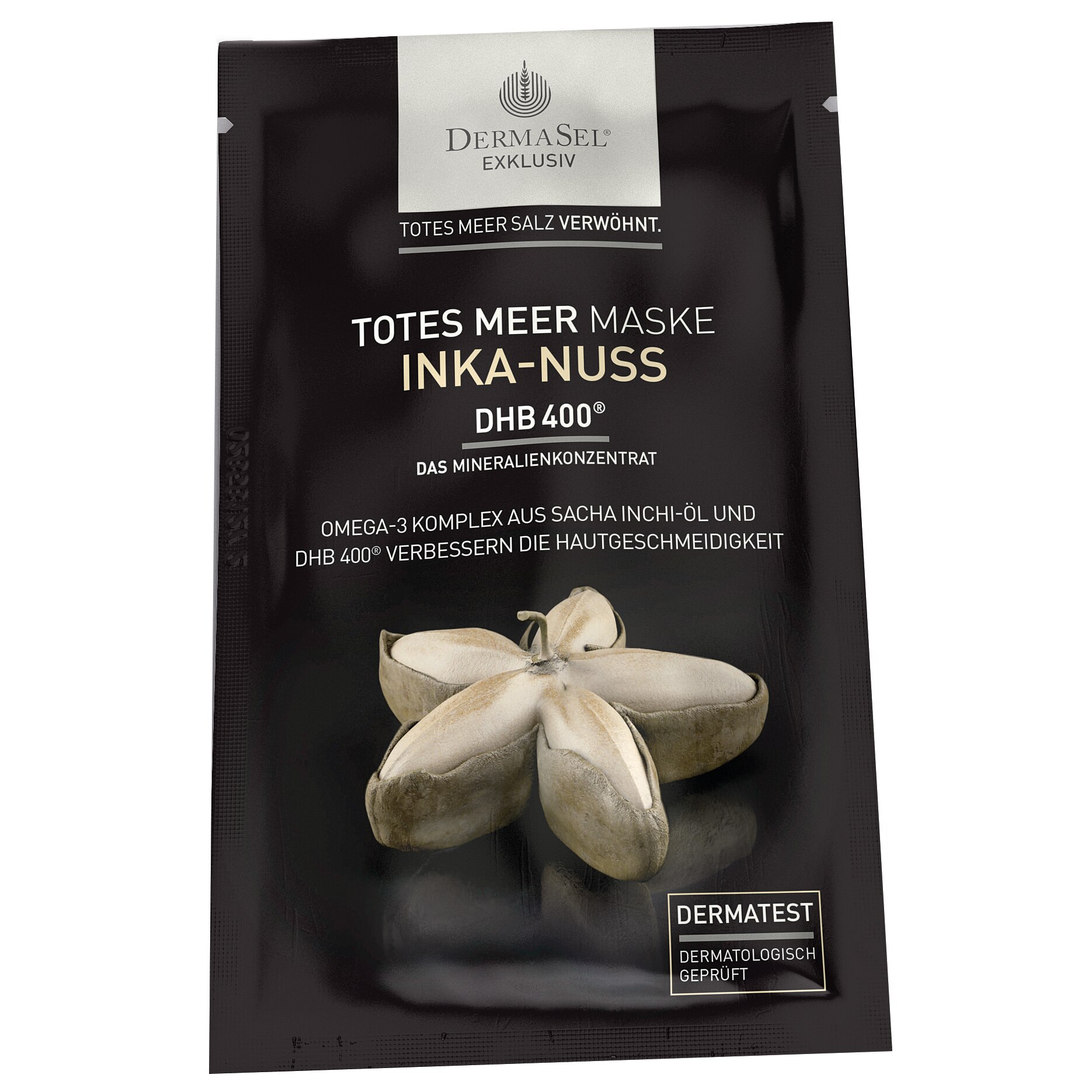 Masca pentru fata Dermasel cu alune Inka, 12 ml