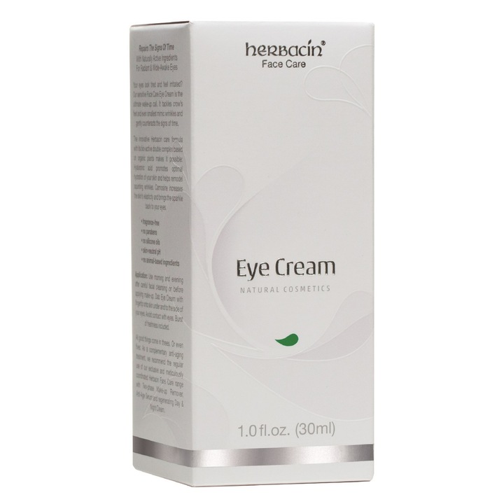 Crema pentru conturul ochilor Herbacin, 30 ml