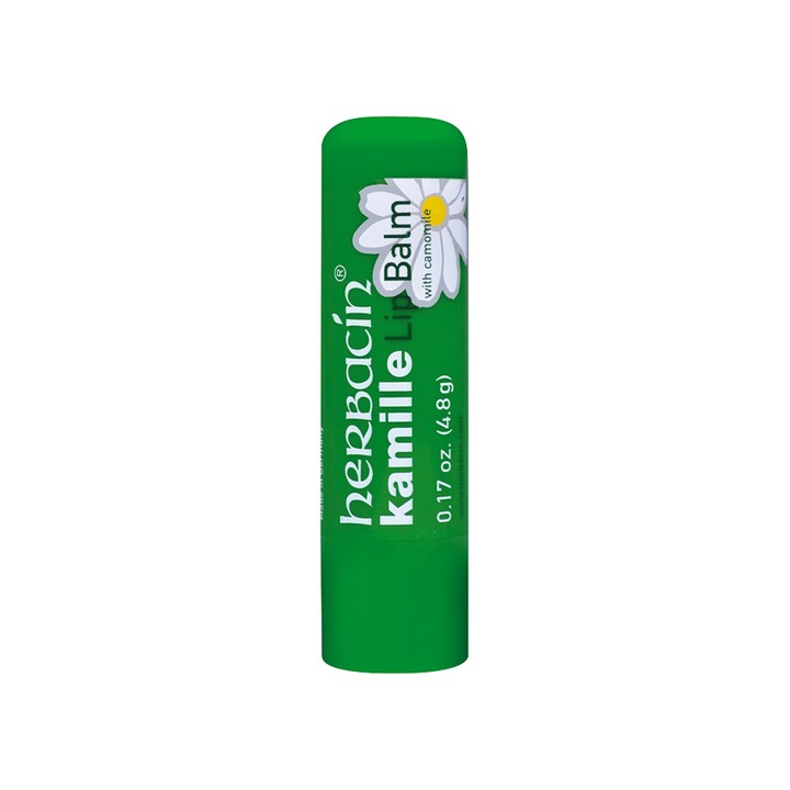 Balsam pentru buze Herbacin cu musetel, 4.8 g