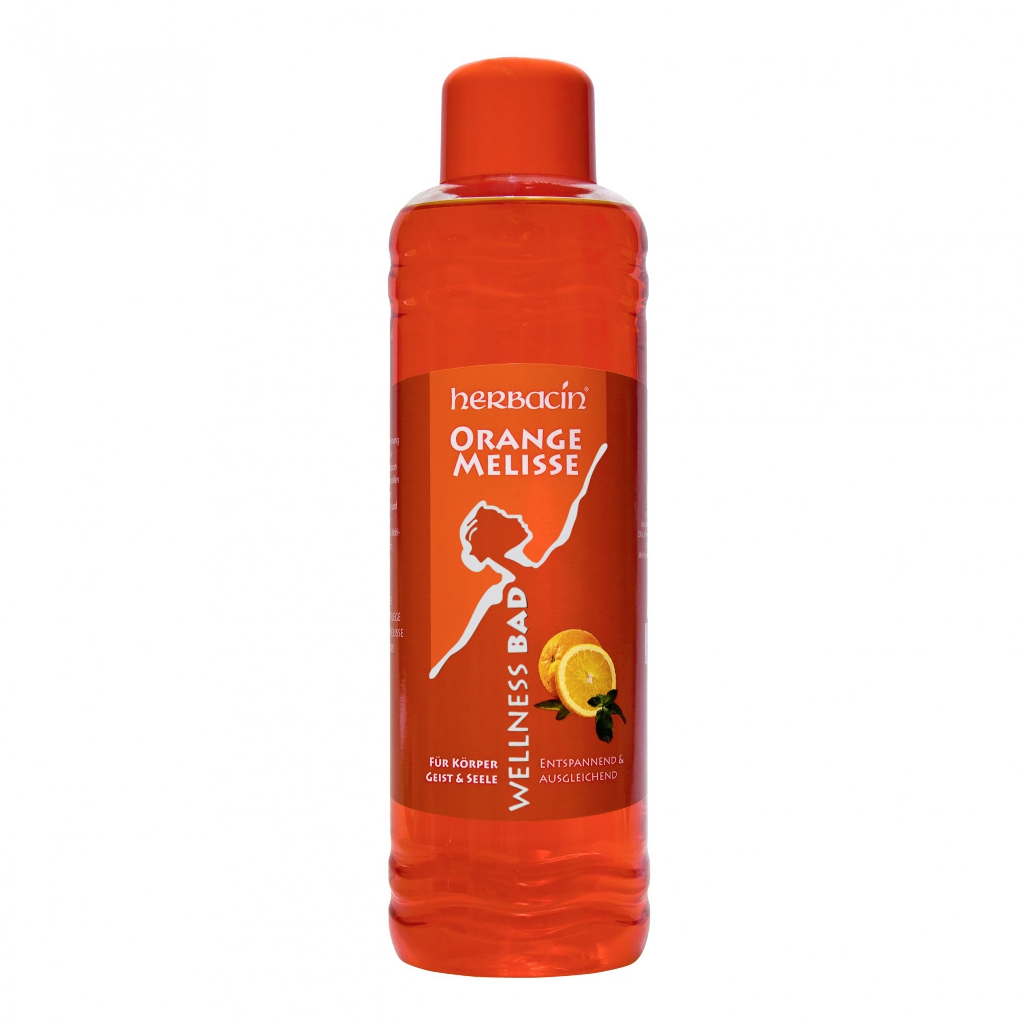 Aromaterapie pentru baie Herbacin cu portocale si melissa, 1000 ml