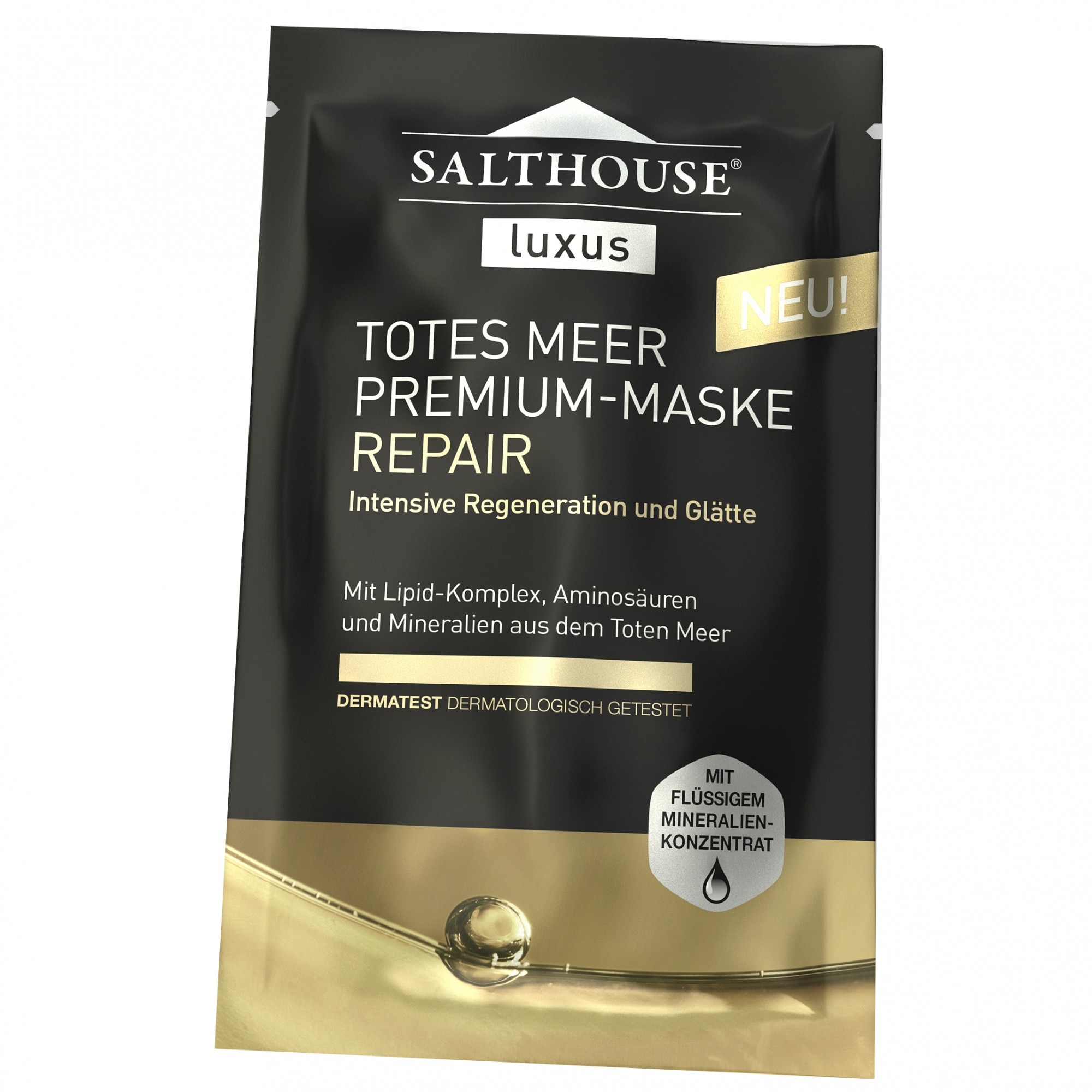 Masca pentru fata Salthouse reparatoare, 2 x 5 ml