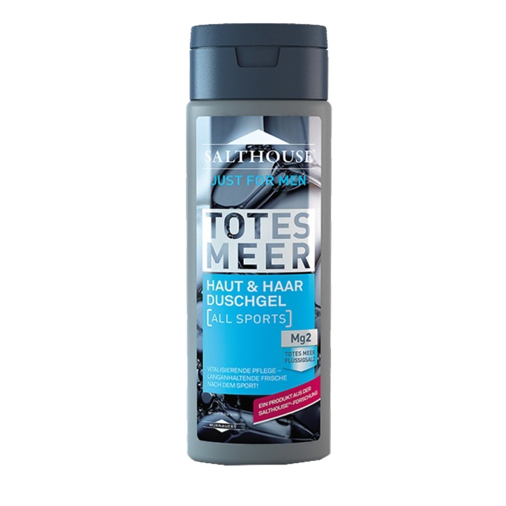 Gel de dus si sampon Salthouse dupa sport, 250 ml