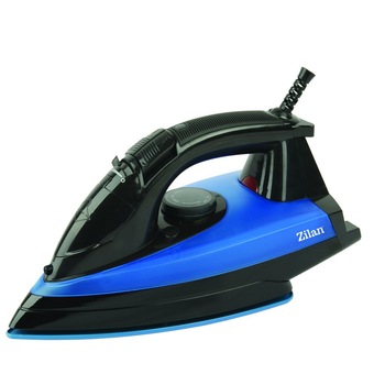 Fier de calcat talpa ceramica ZILAN ZLN-8433, 2000W, culoare bleu/negru Fier de calcat talpa ceramica ZILAN ZLN-8433, 2000W, culoare bleu/negru