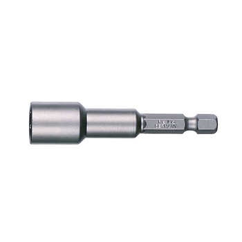 Bit tubular magnetic SW 13mm, prindere HEX E6.3 1/4 Bit tubular magnetic SW 13mm, prindere HEX E6.3 1/4