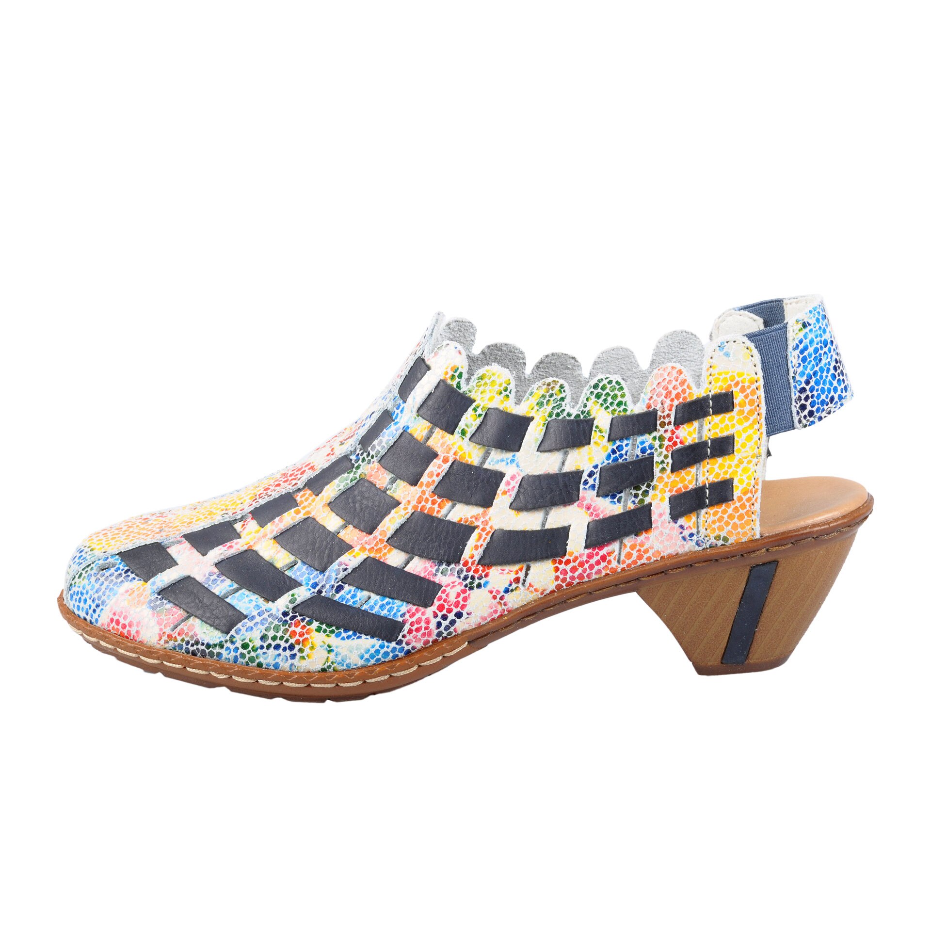 Pantofi dama Rieker Lena, Alb