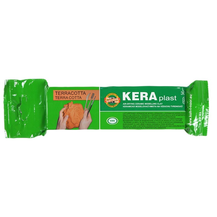 Koh-I-Noor Keraplast modellező anyag, 300 g, Terrakotta